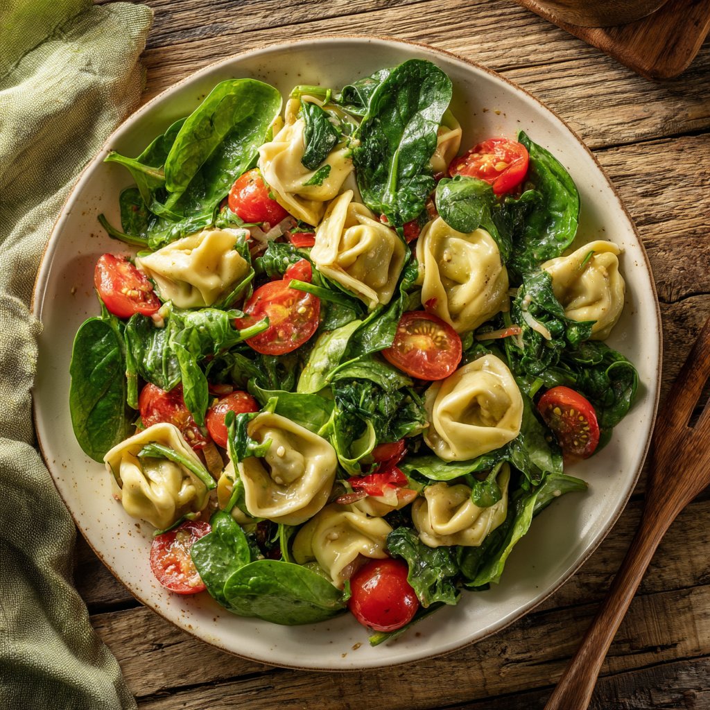 Spring Vegetable Tortellini Salad