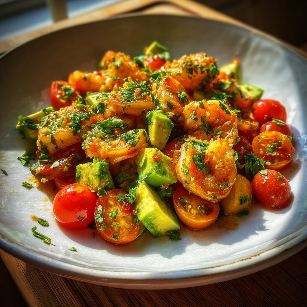 Chili Lime Shrimp Salad