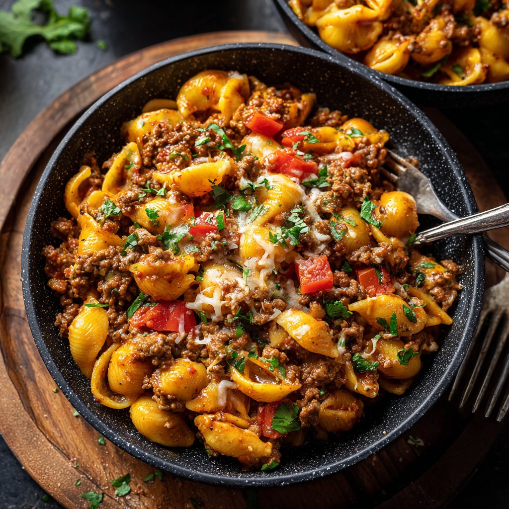 Sizzling Taco Pasta Bowl