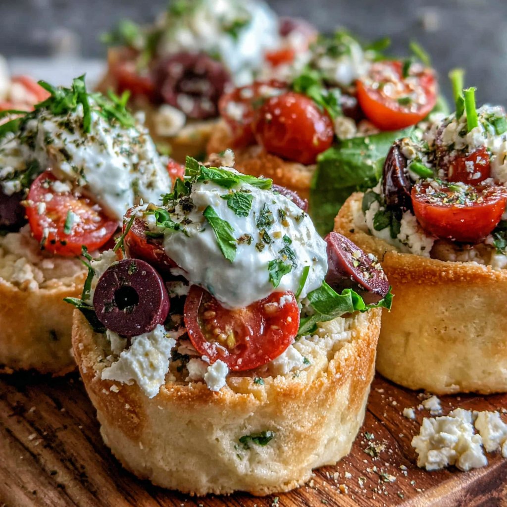 Savory Mediterranean Lunch Cups