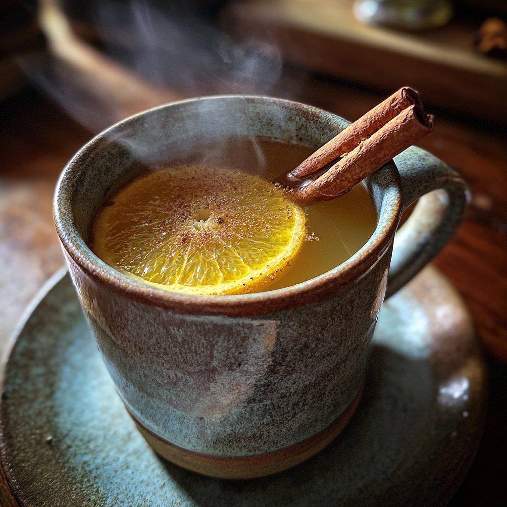 Orange Cinnamon Green Tea