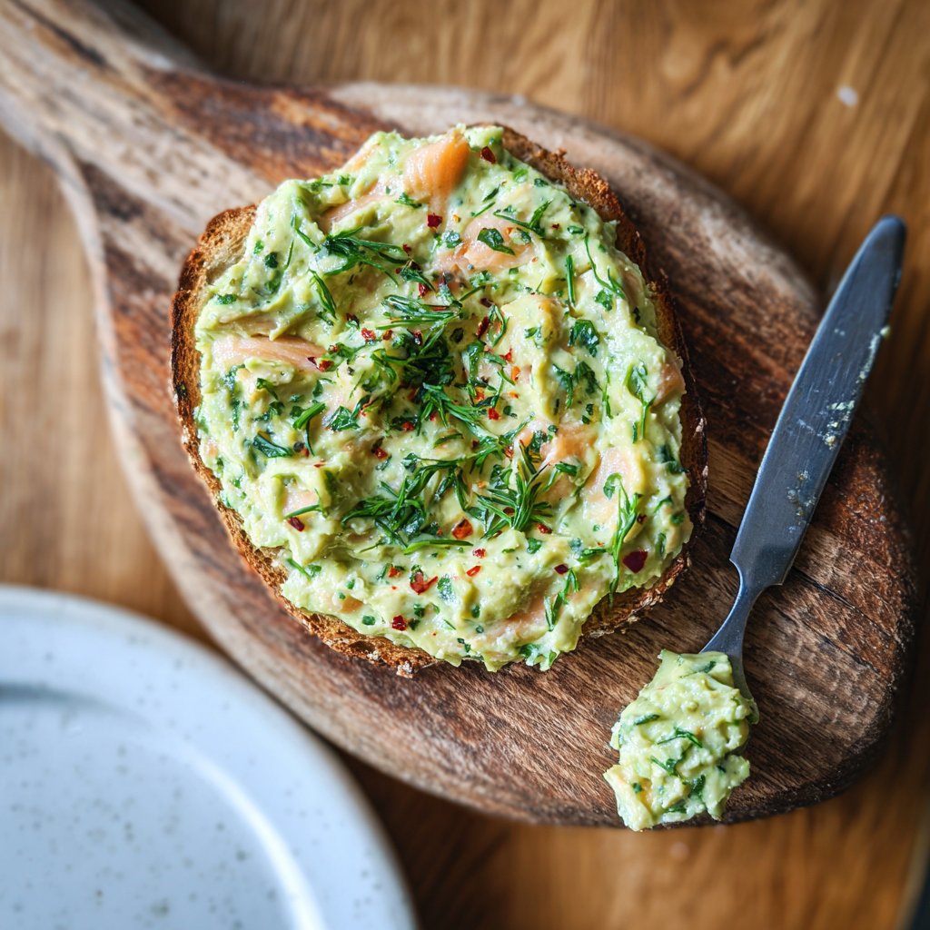 Creamy Avocado Salmon Spread
