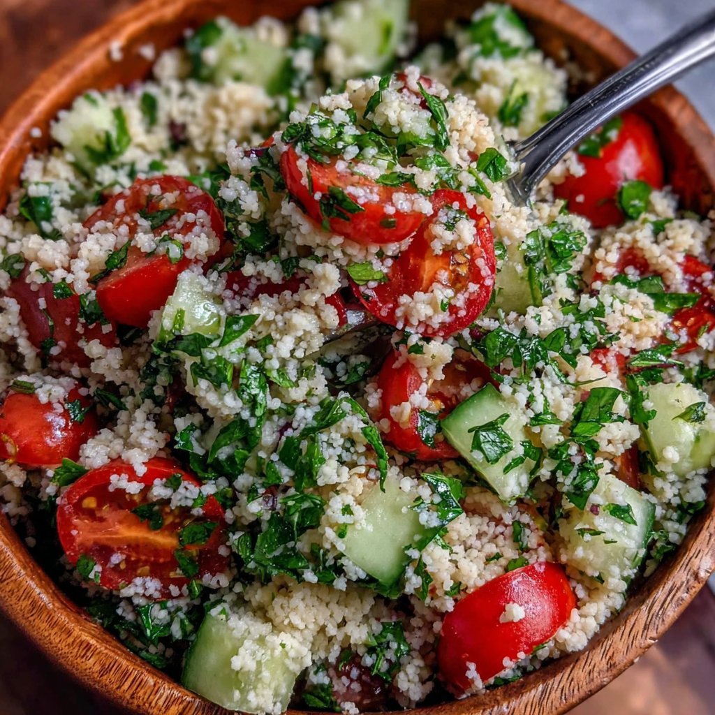 Lemon Herb Couscous Salad