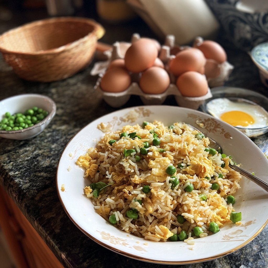 Quick 10 Minute Egg Fried Rice