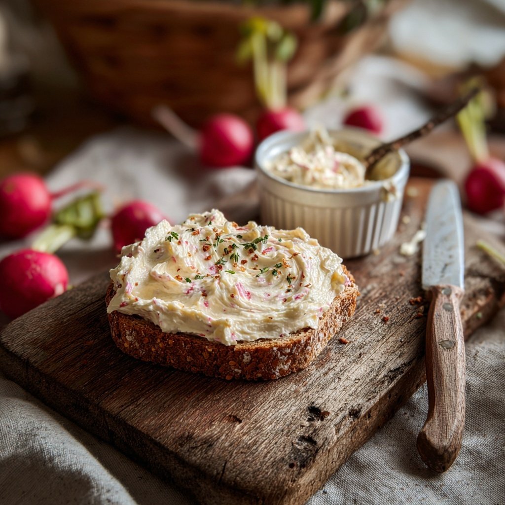 Savory Radish Cream Spread
